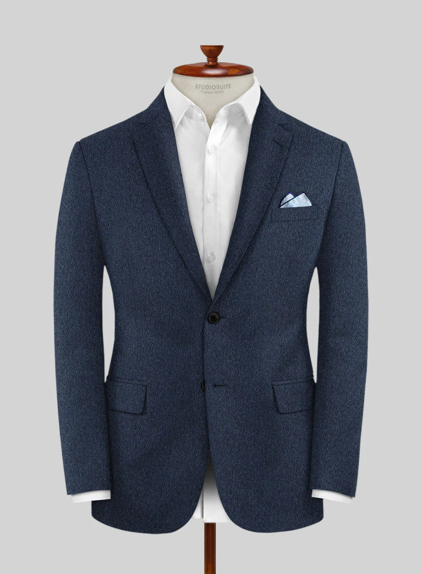 Royal Blue Cashmere Jacket