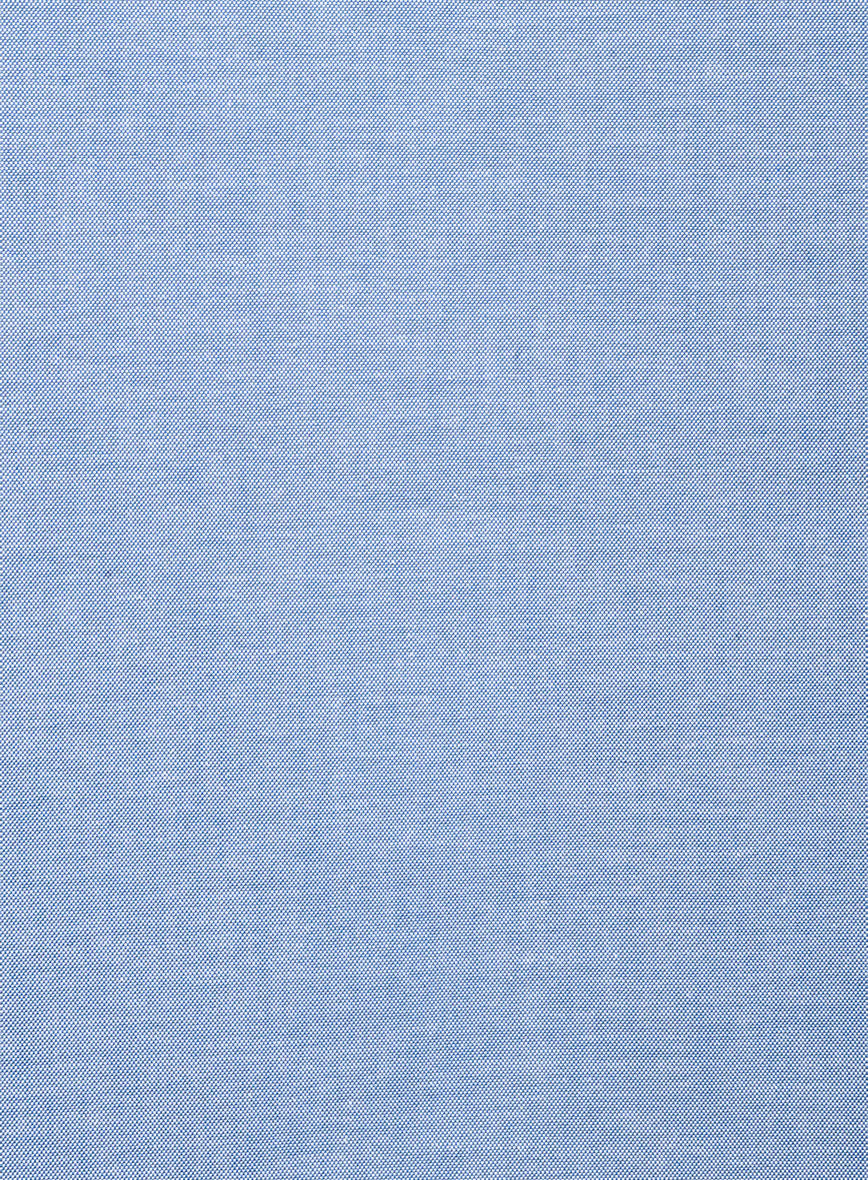 Royal Ink Dobby Cotton Shirt - Image 5