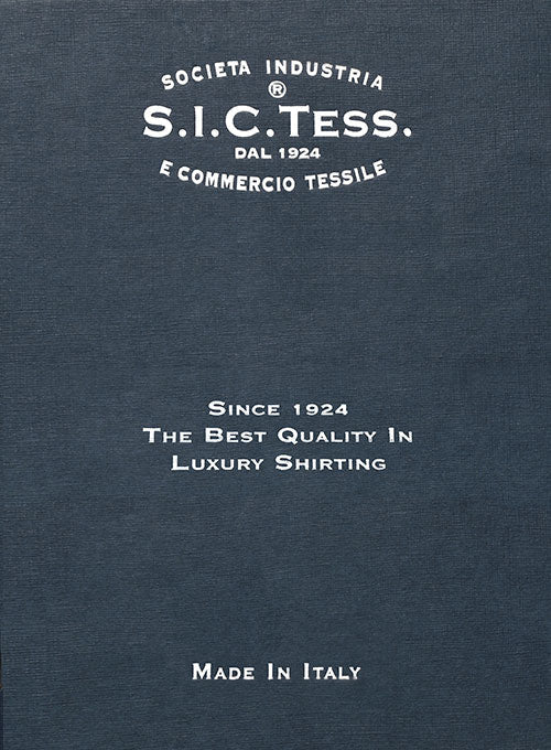 S.I.C. Tess. Italian Cotton Azzure Shirt - Image 4