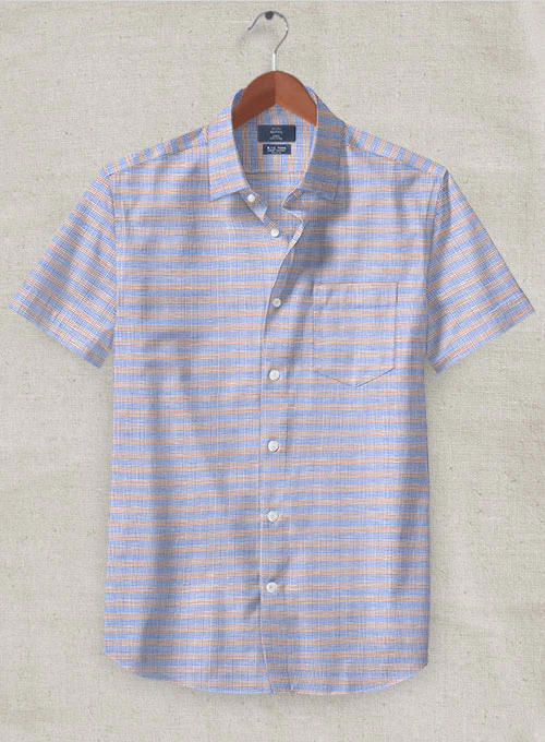 S.I.C. Tess. Italian Cotton Linen Teirri Shirt