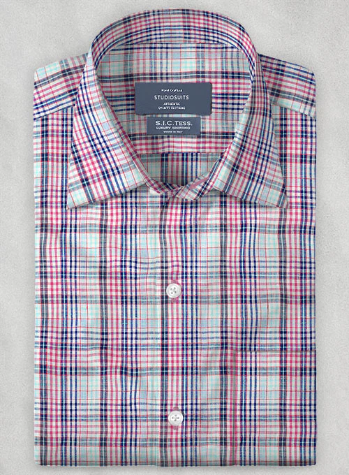 S.I.C. Tess. Italian Linen Loparo Shirt - Image 2