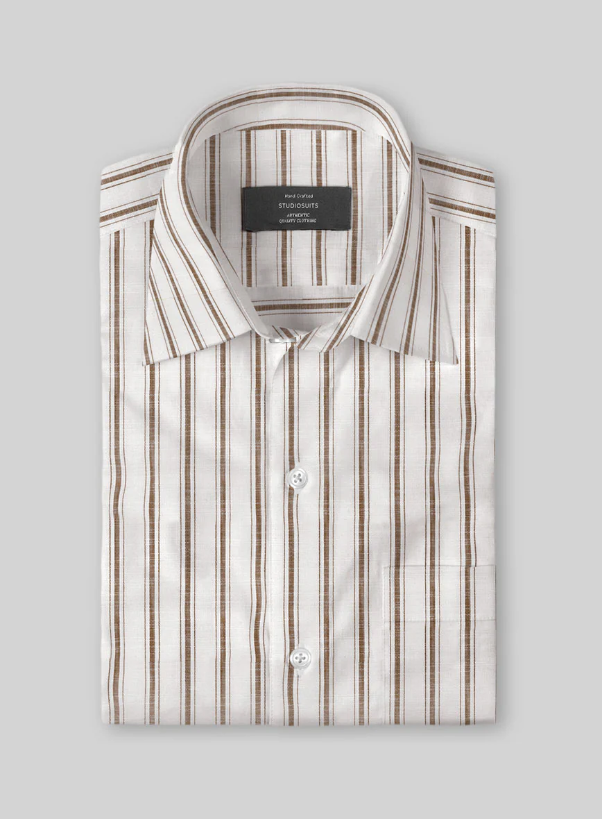 Sandbar Stripe Cotton Shirt
