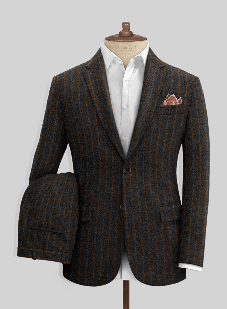 Sartori Antonia Charcoal Soft Tweed Suit
