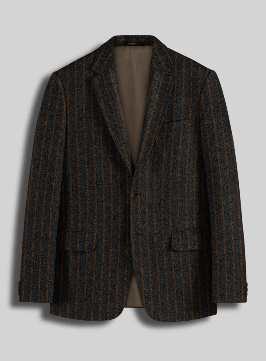 Sartori Antonia Charcoal Soft Tweed Suit - Image 3