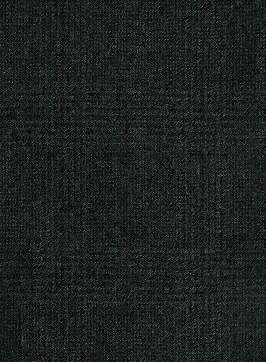 Sartori Ariadna Green Check Soft Tweed Jacket - Image 3