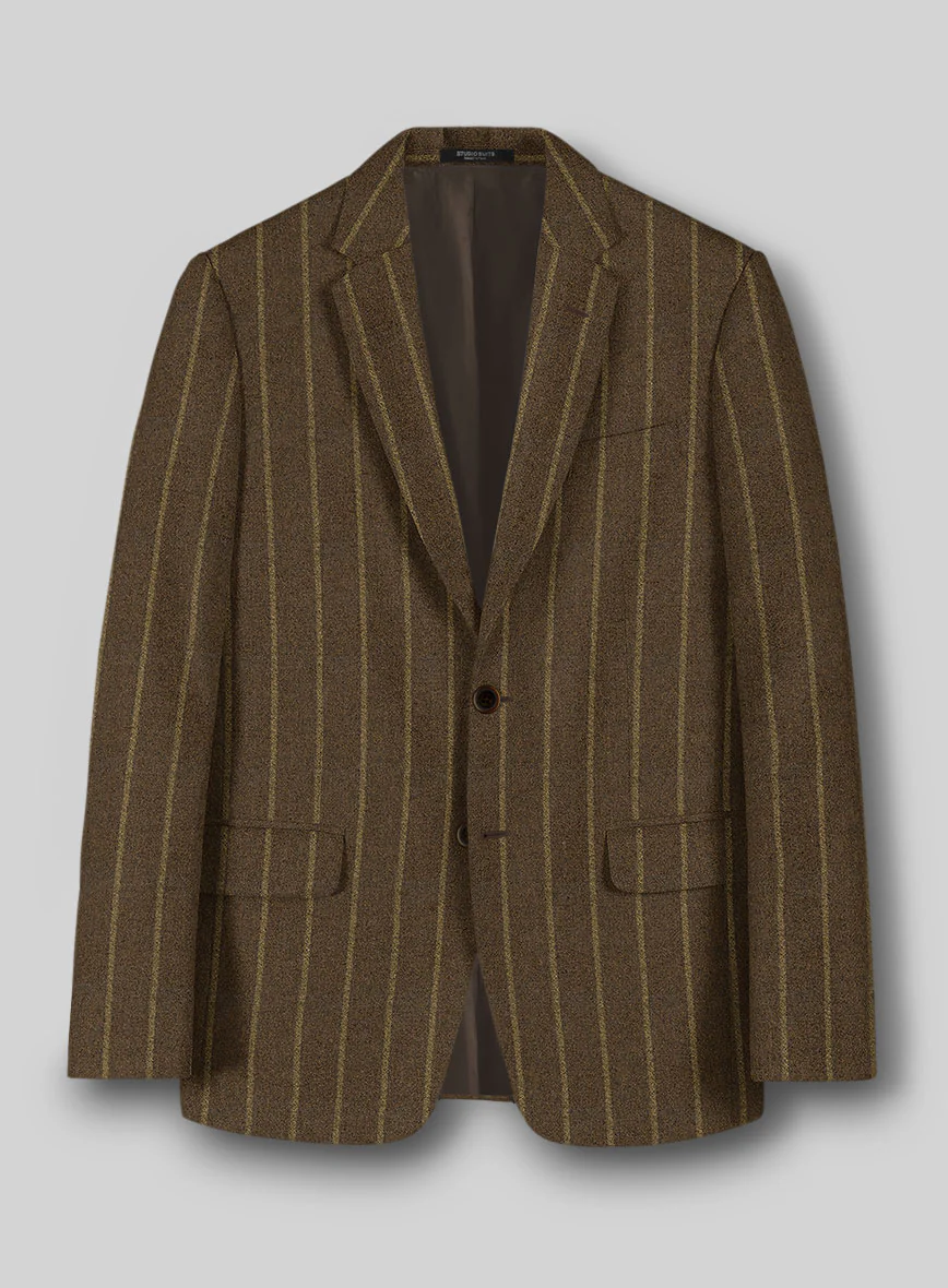 Sartori Caridad Brown Soft Tweed Suit - Image 3