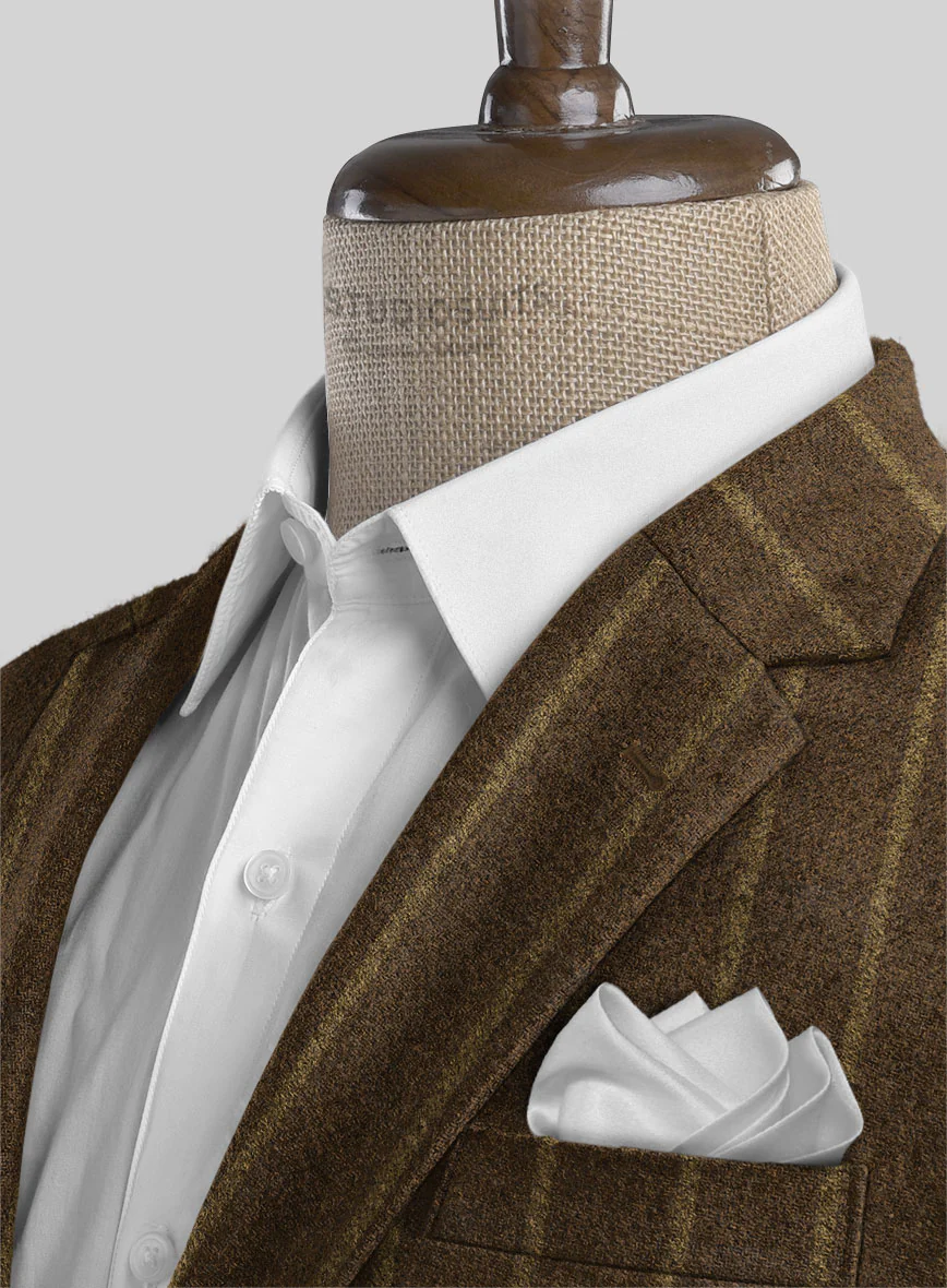 Sartori Caridad Brown Soft Tweed Suit - Image 5