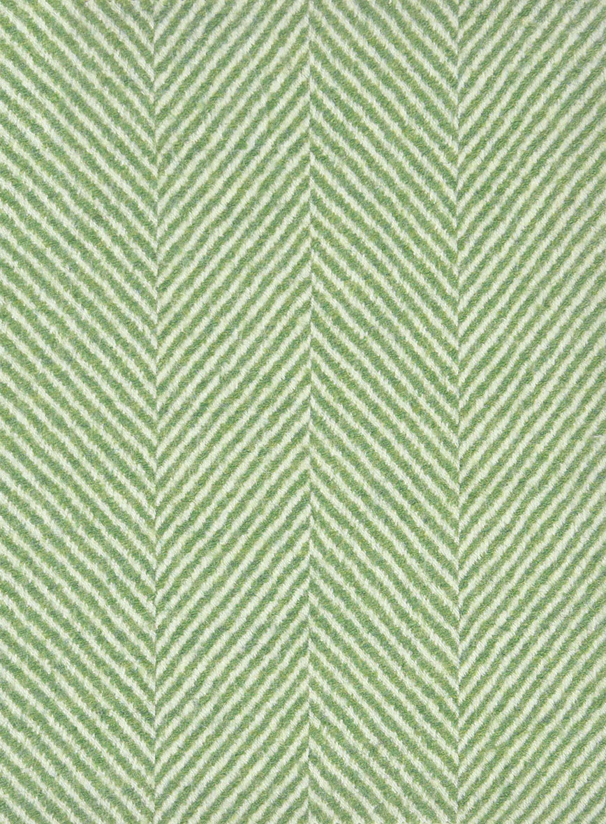 Sartori Celemente Green Herringbone Soft Tweed Suit - Image 7