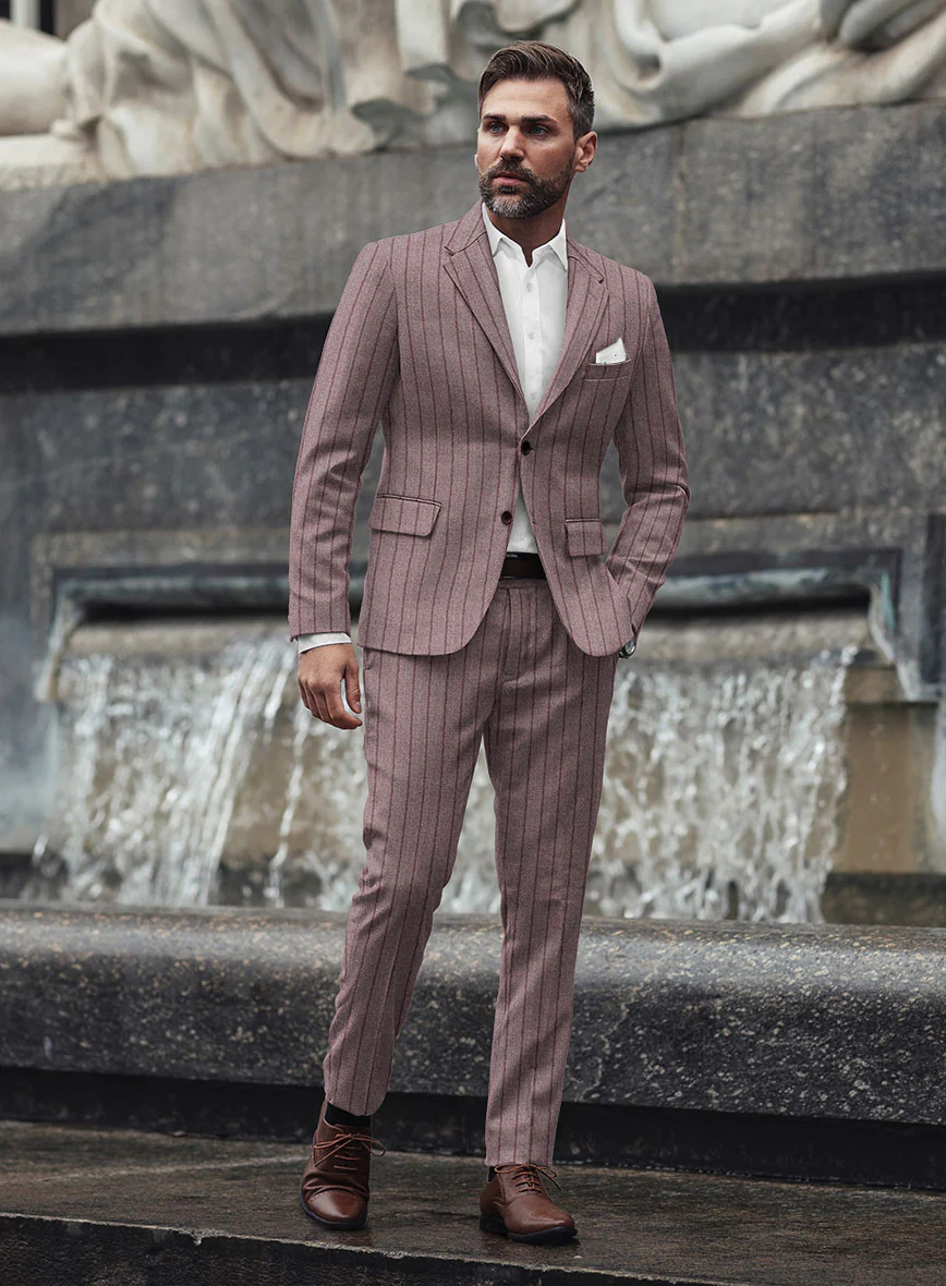 Sartori Eugenia Light Mauve Soft Tweed Suit - Image 2