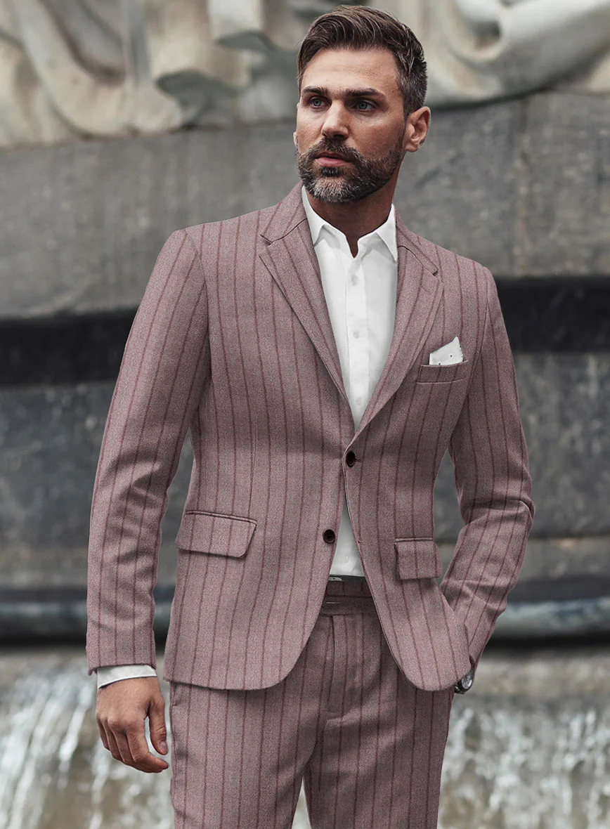Sartori Eugenia Light Mauve Soft Tweed Suit - Image 4