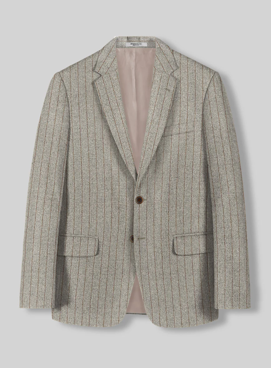 Sartori Gema Beige Soft Tweed Suit - Image 3
