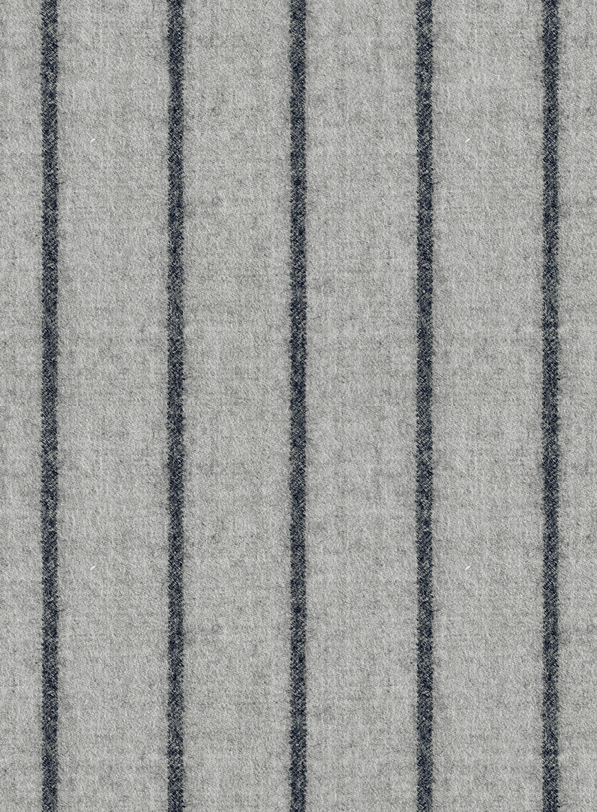 Sartori Orietta Gray Soft Tweed Pants - Image 3