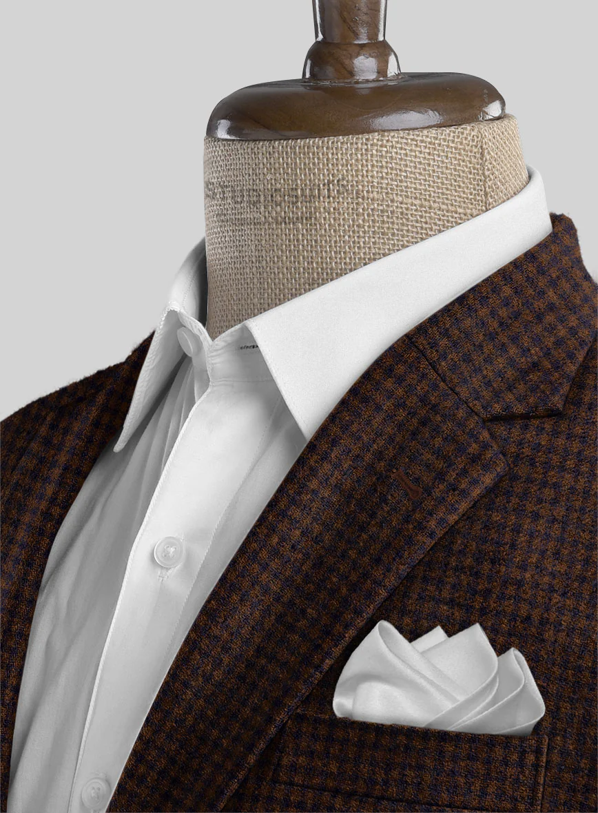 Sartori Petronila Brown Check Soft Tweed Suit - Image 5