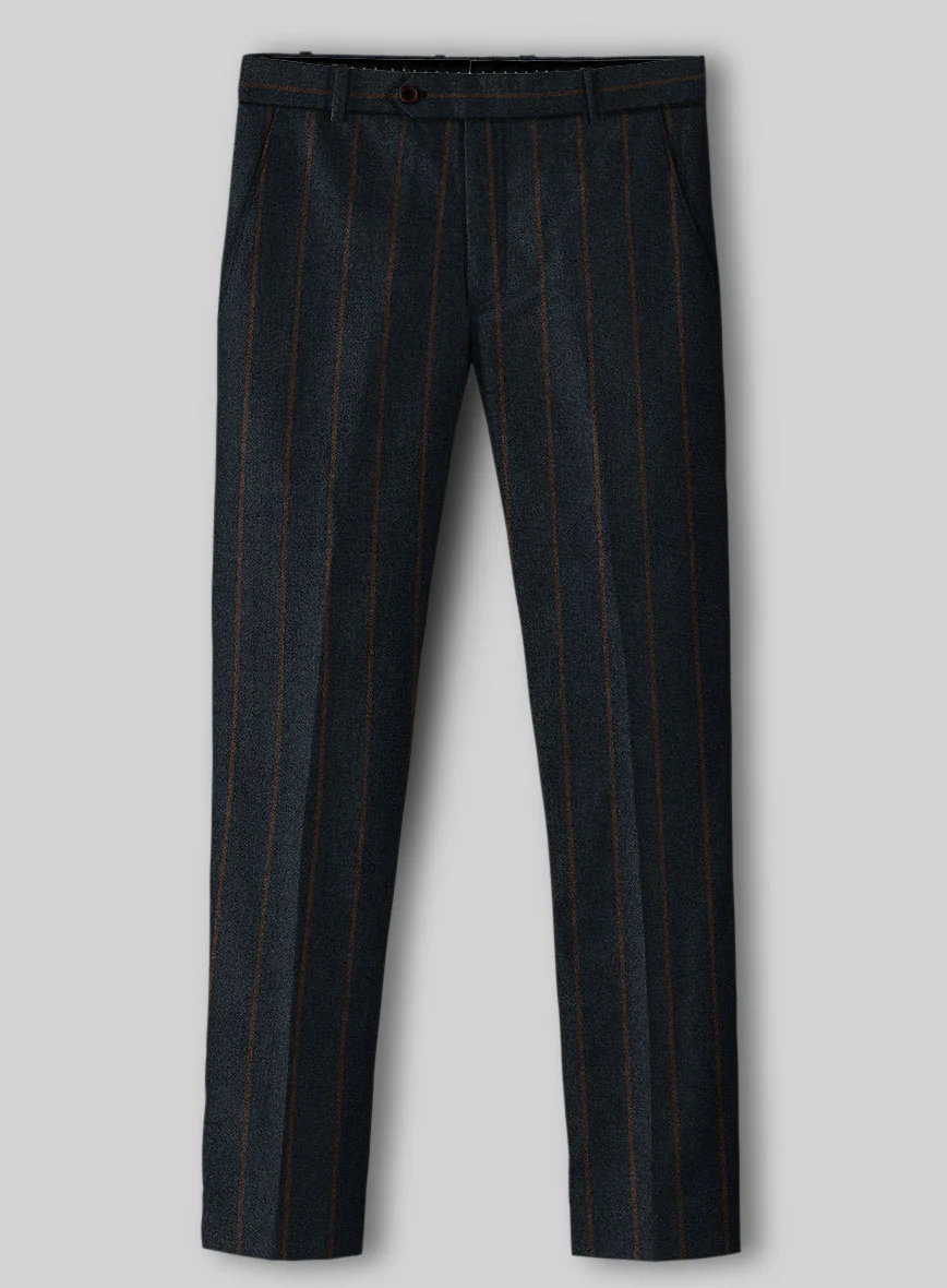 Sartori Sabino Dark Blue Soft Tweed Pants