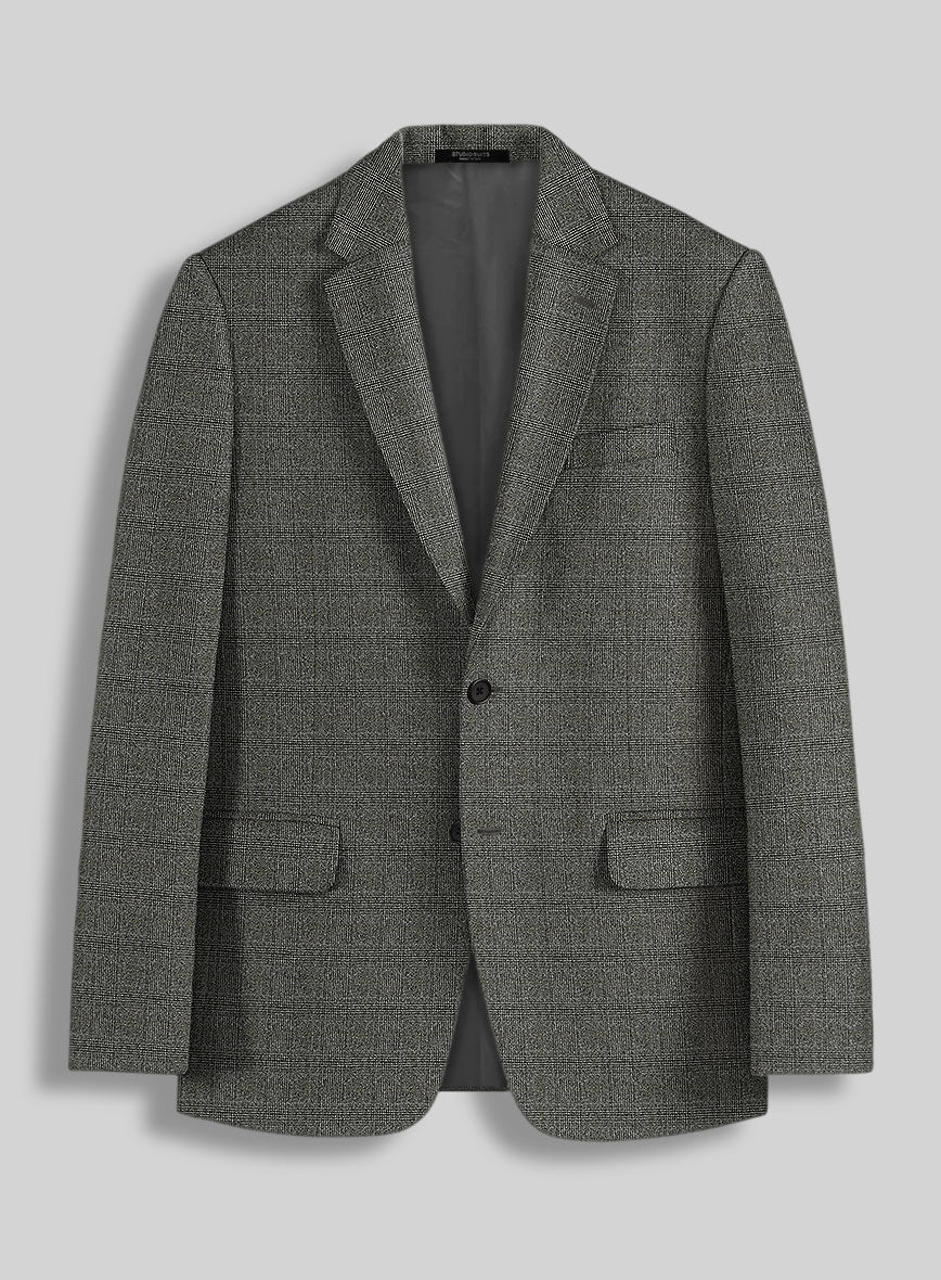 Sartori Tristana Gray Check Soft Tweed Suit - Image 3