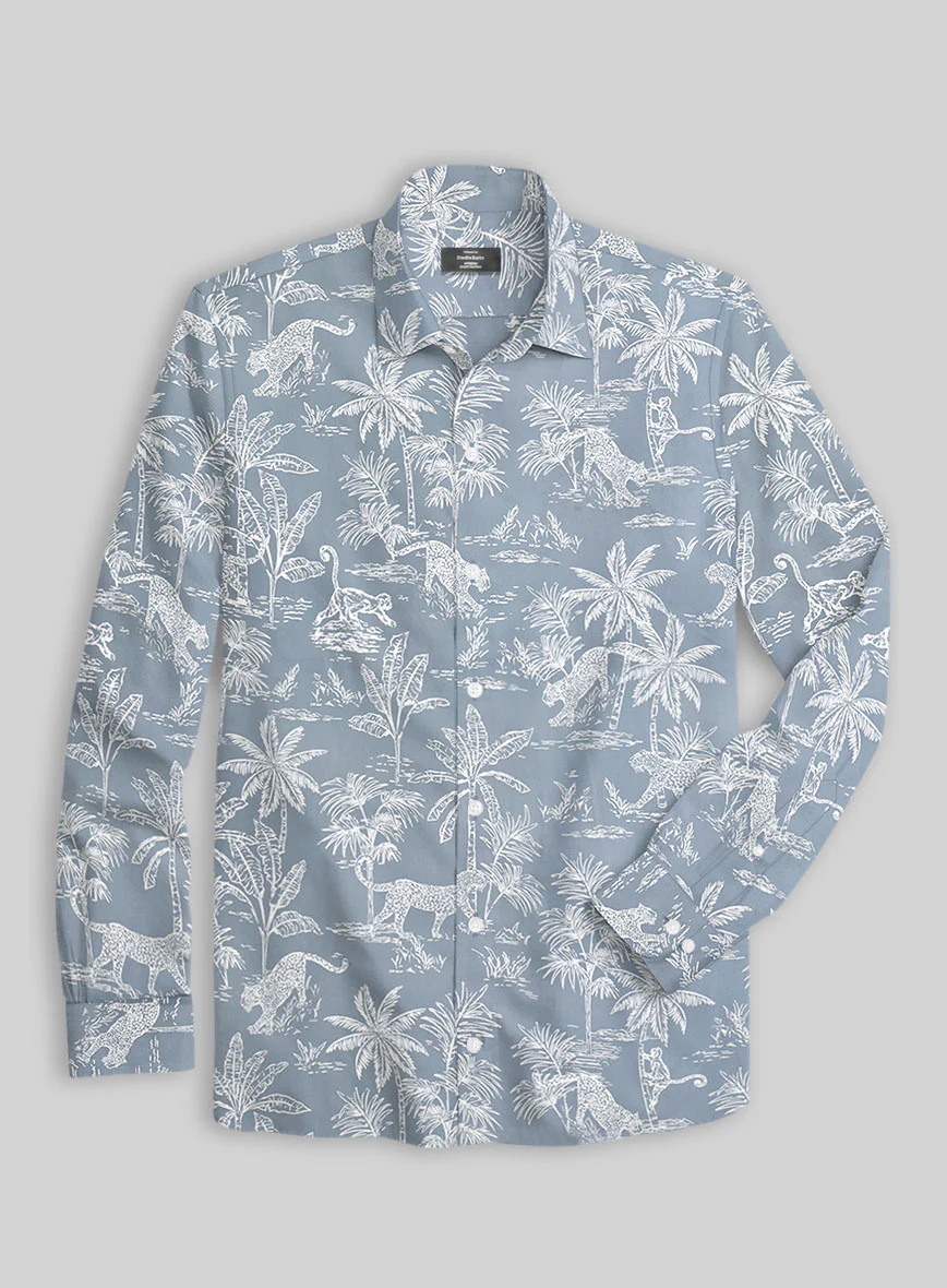 Savanna Dusk Cotton Shirt - Image 3