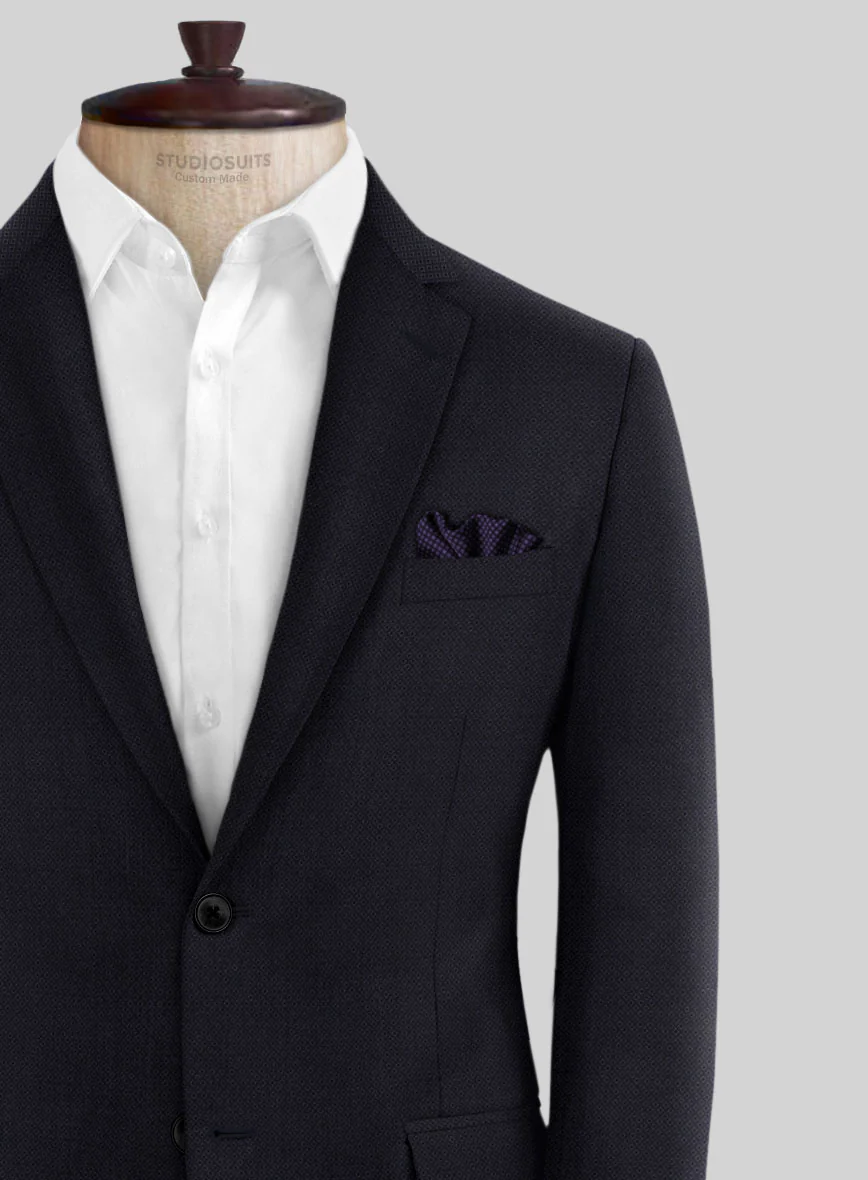 Scabal Avejio Blue Wool Suit - Image 4