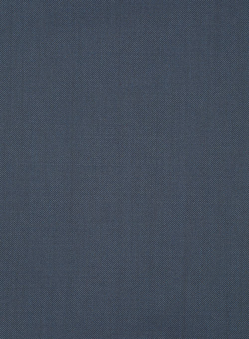 Scabal Blue Twill Wool Jacket - Image 2