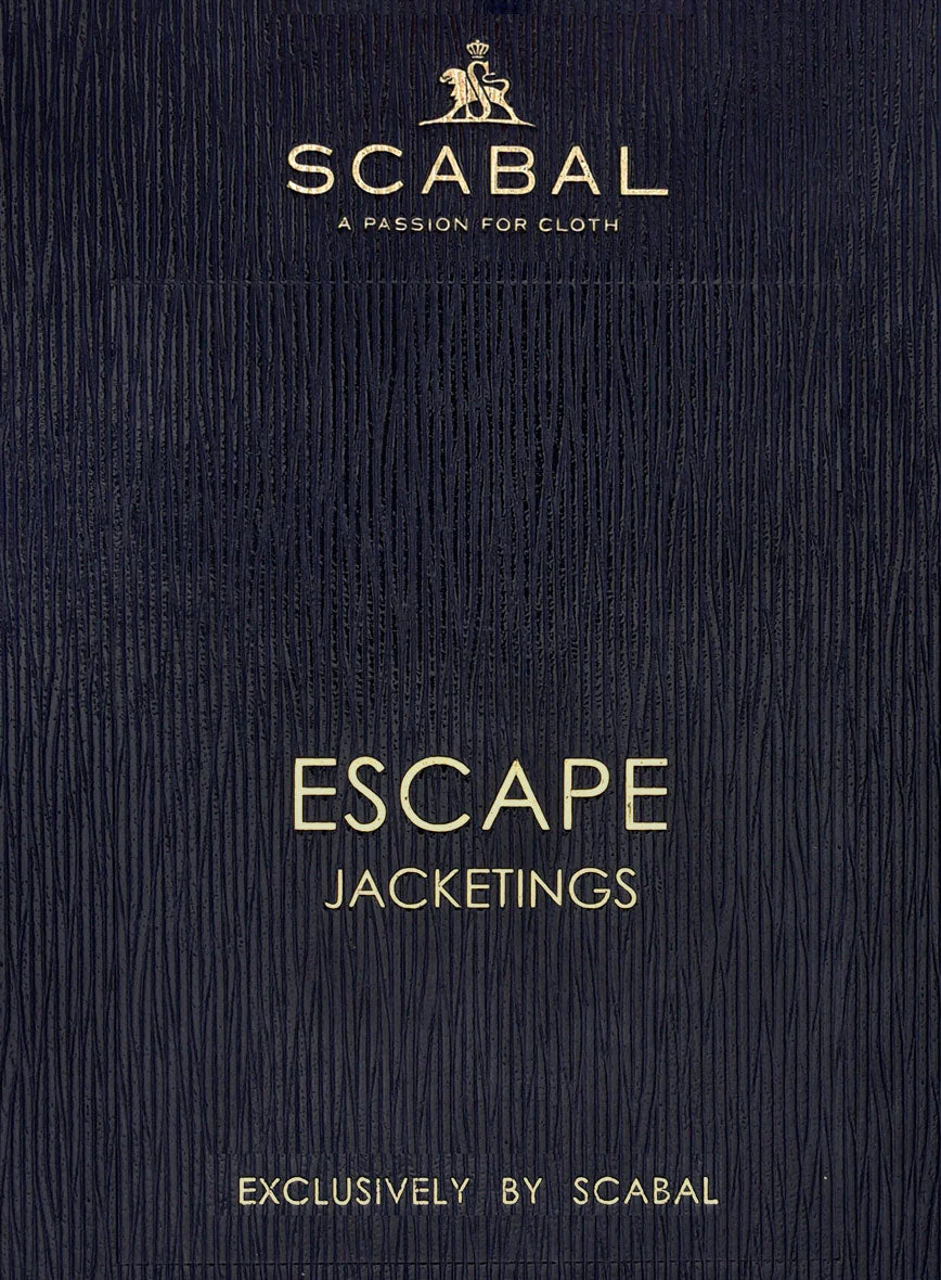 Scabal Brown Checks Wool Jacket - Image 4