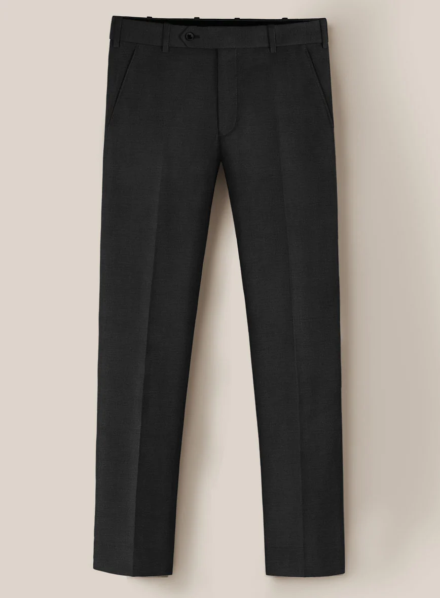 Scabal Cosmopolitan Black Wool Suit - Image 5
