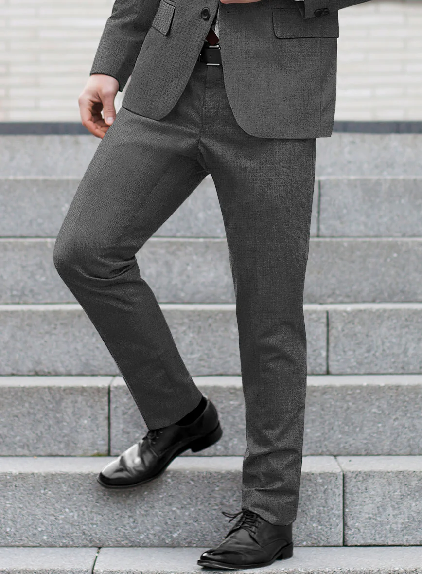Scabal Cosmopolitan Gray Wool Suit - Image 4