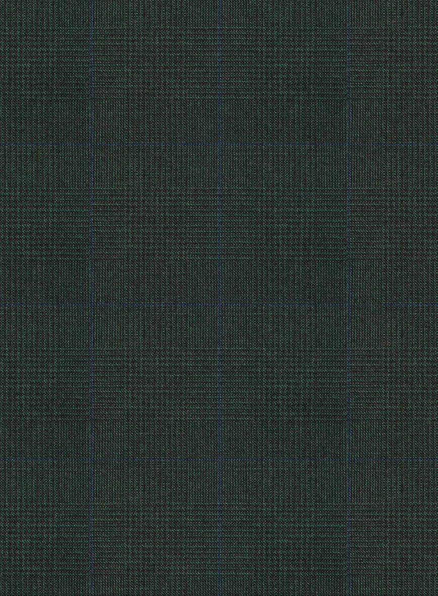 Scabal Cosmopolitan Prince Green Wool Jacket - Image 2