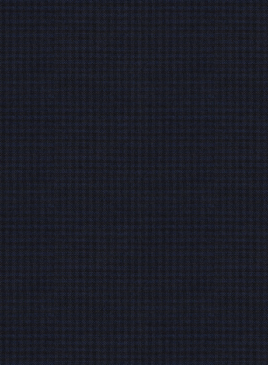 Scabal Cosmopolitan Varlli Blue Wool Jacket - Image 2