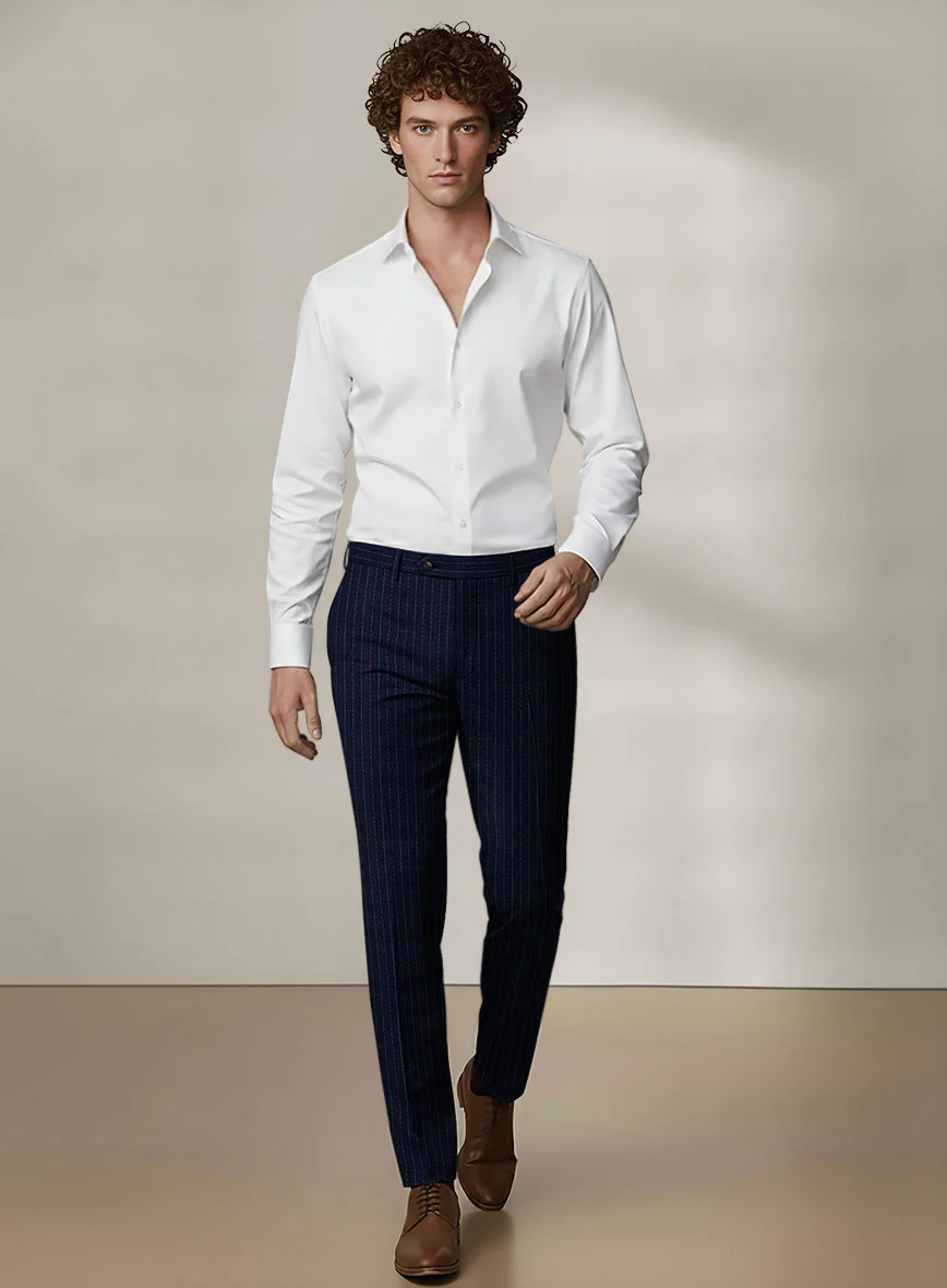 Scabal Dali Chamberlain Herringbone Wool Cashmere Suit - Image 7