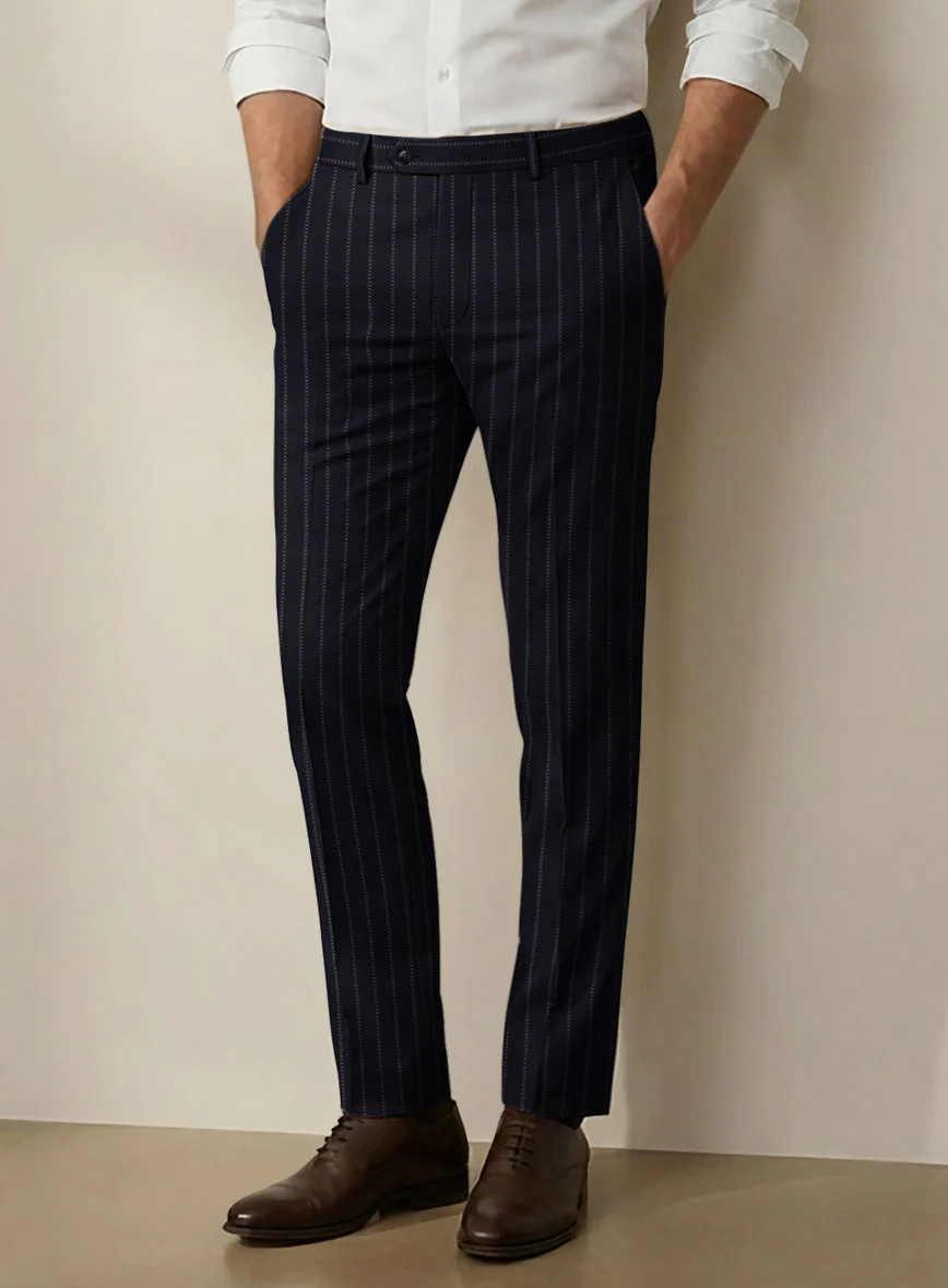 Scabal Dali Godiva Herringbone Wool Cashmere Suit - Image 8