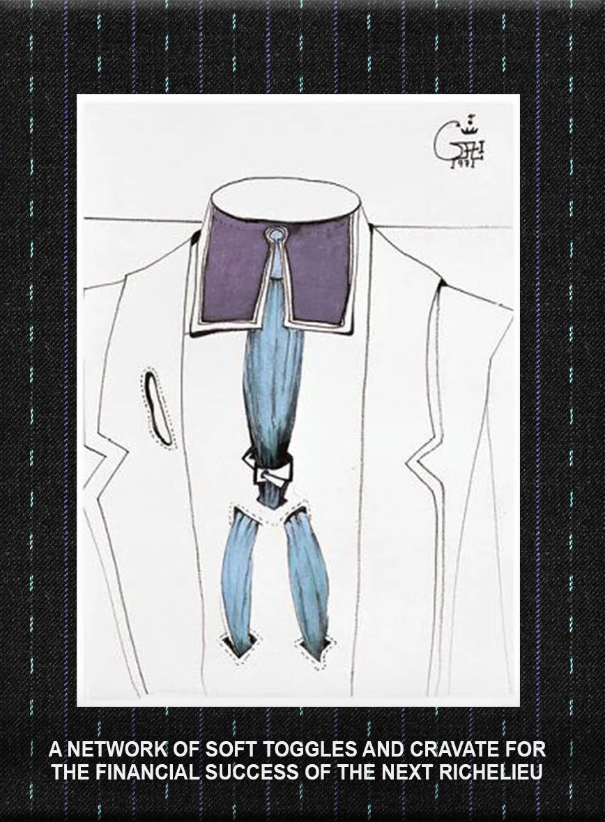 Scabal Dali Intermezzo Stripe Wool Cashmere Pants - Image 5