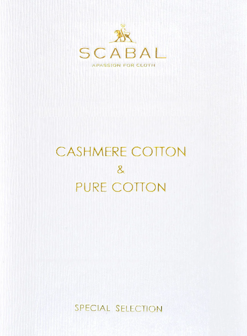 Scabal Dark Navy Cotton Stretch Jacket - Image 3