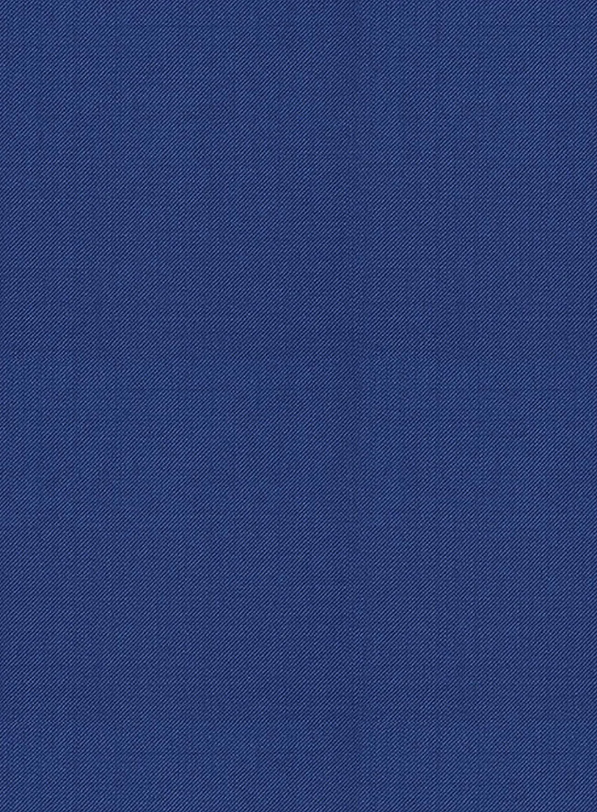 Scabal Egyptian Blue Wool Suit - Image 8