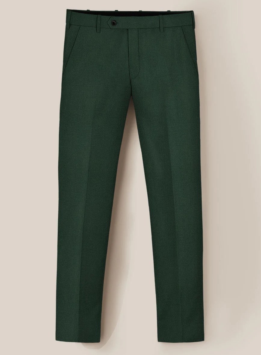 Scabal Forest Green Wool Suit - Image 4