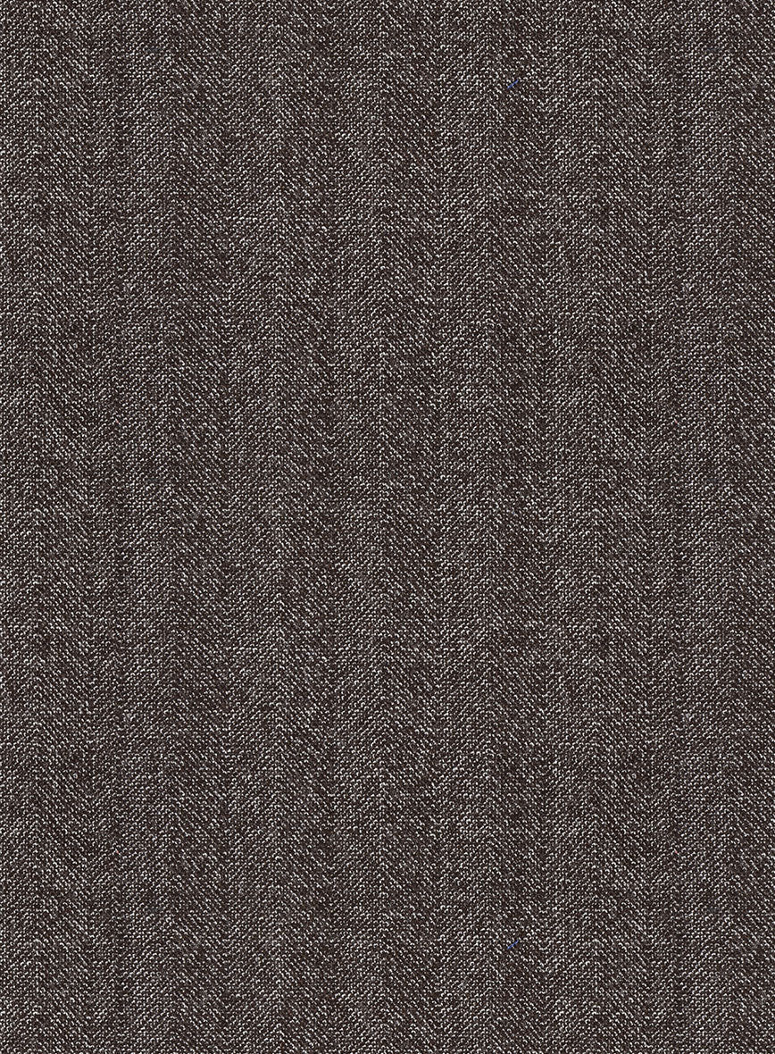 Scabal Mocha Brown Wool Jacket - Image 2