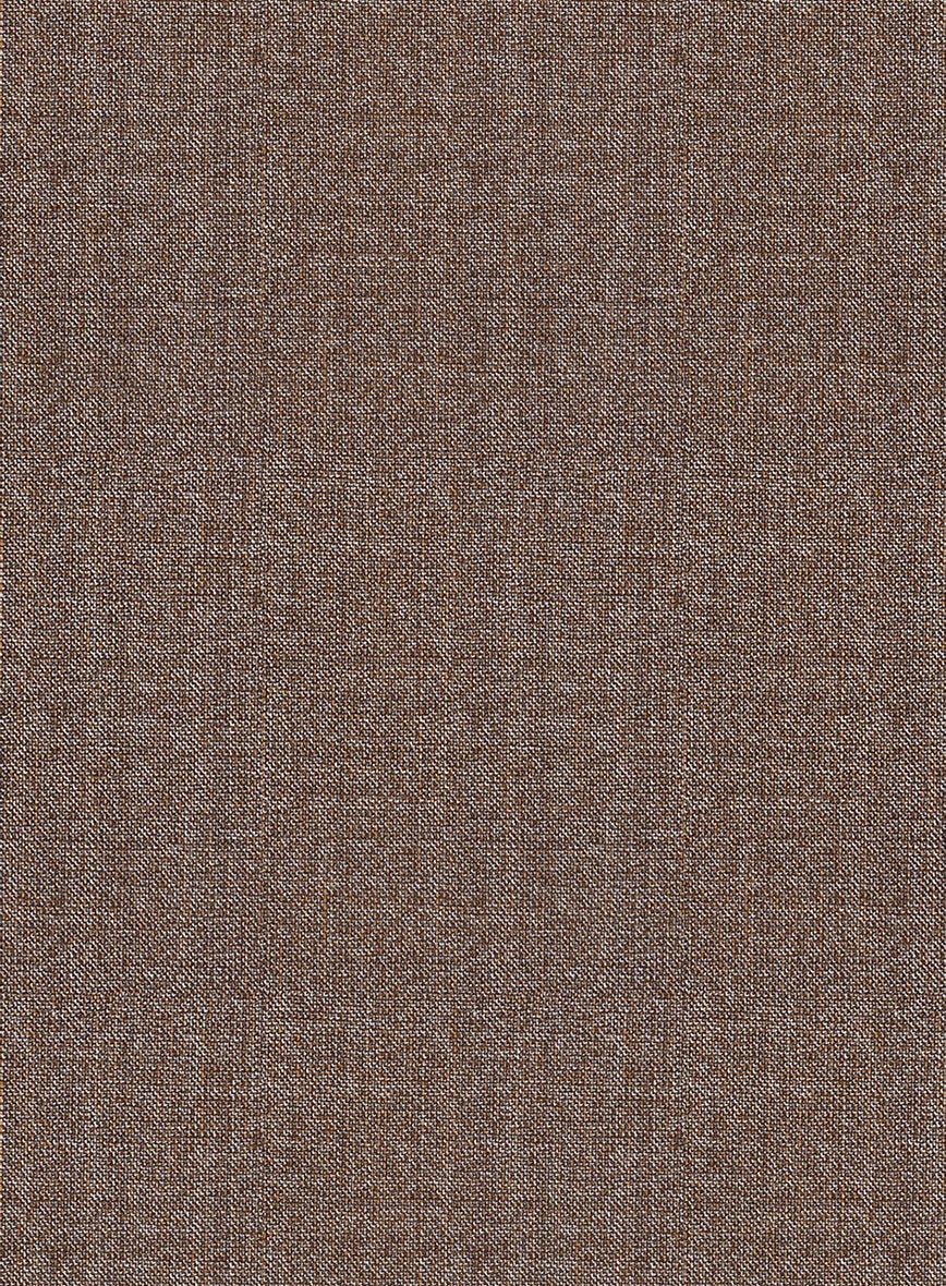Scabal Walnut Brown Wool Jacket - Image 2
