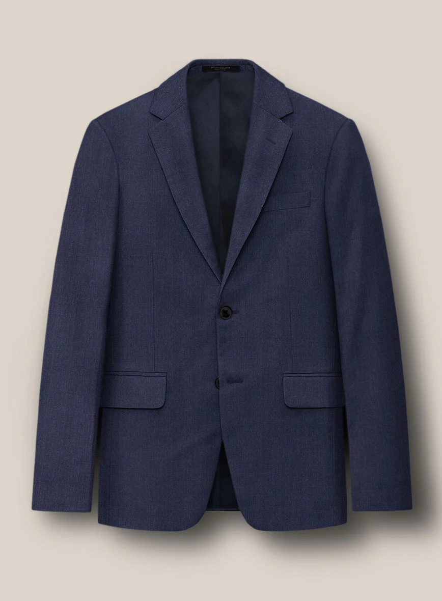 Scabal Indigo Wool Jacket