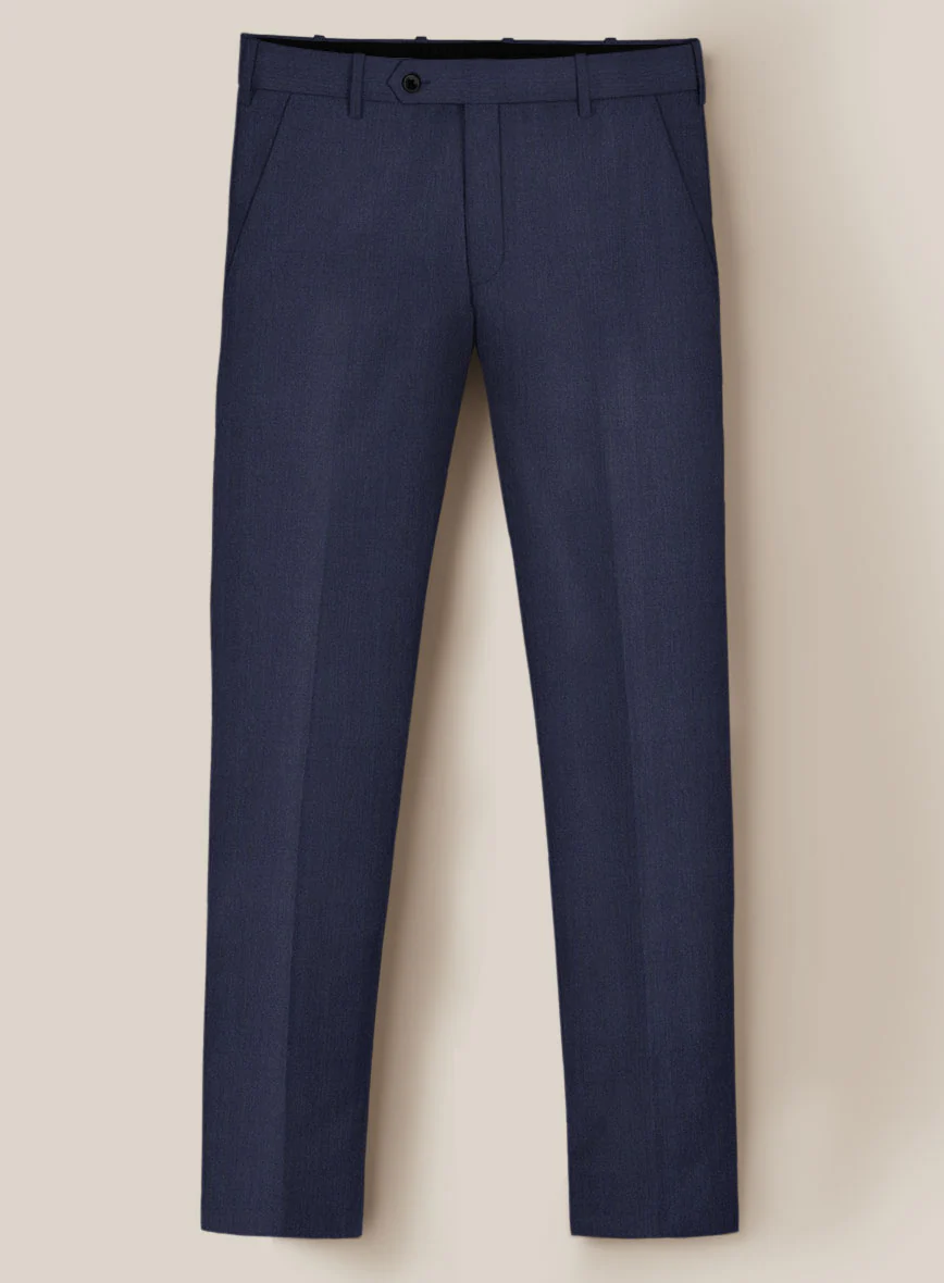 Scabal Indigo Wool Pants - Image 2