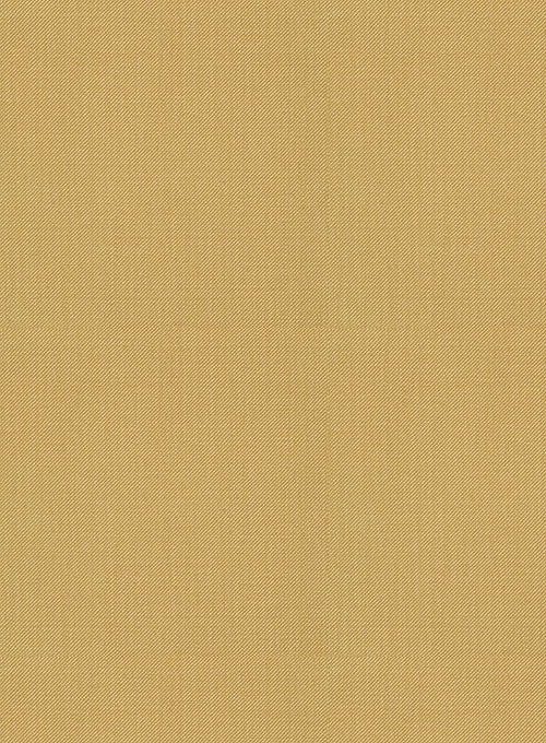 Scabal Khaki Wool Pants - Image 2