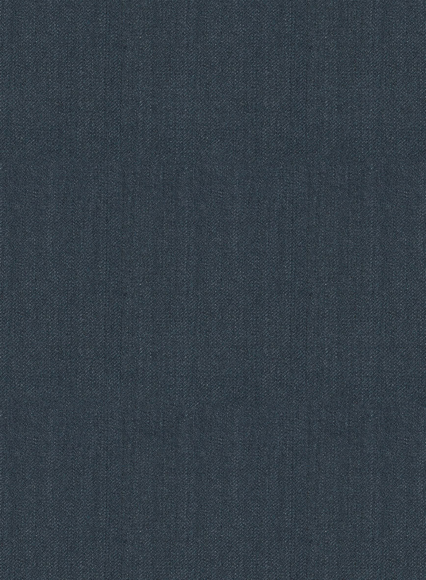Scabal Londoner Dark Teal Wool Suit - Image 6