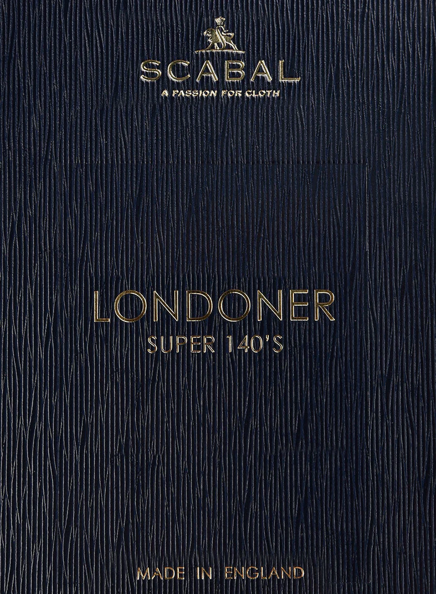 Scabal Londoner Eggplant Wool Pants - Image 4