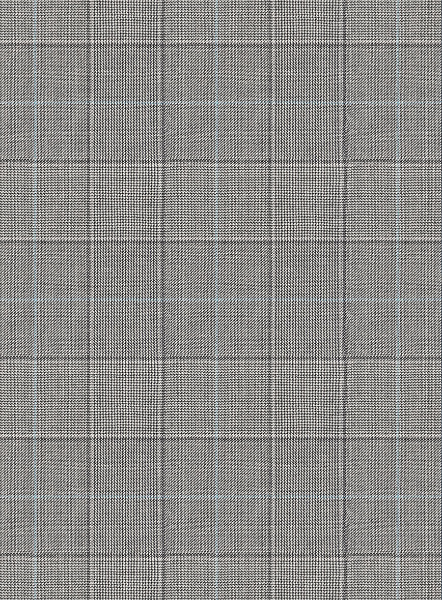 Scabal Londoner Glen Gray Wool Jacket - Image 2