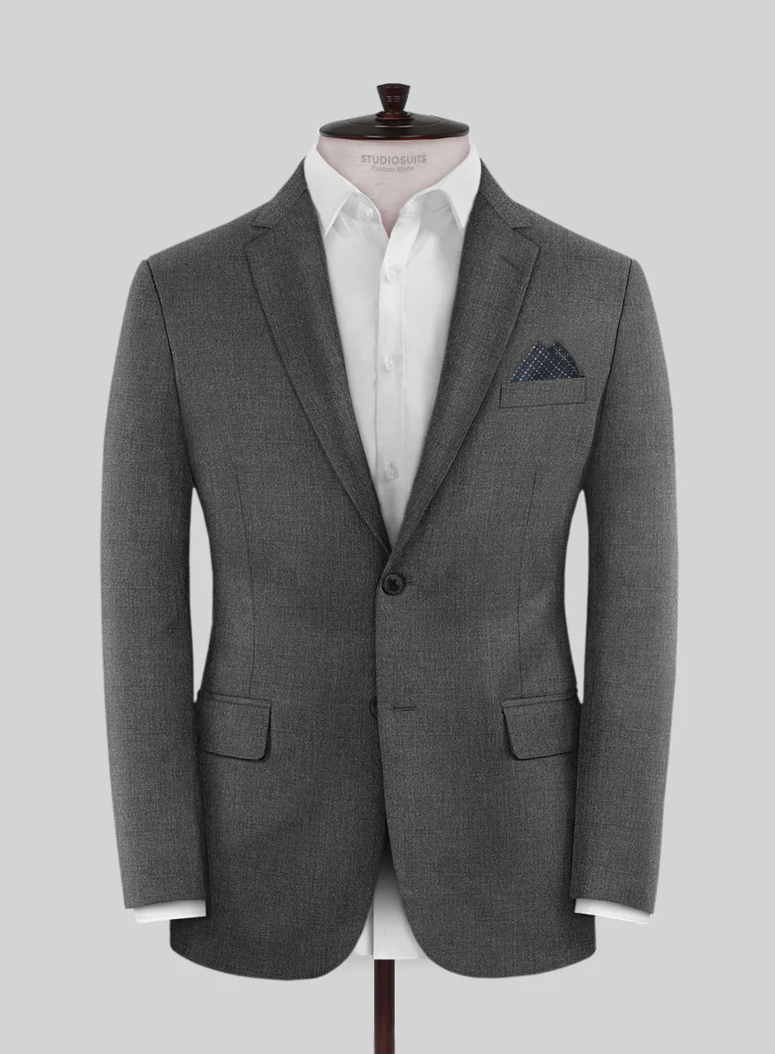 Scabal Londoner Gray Wool Jacket