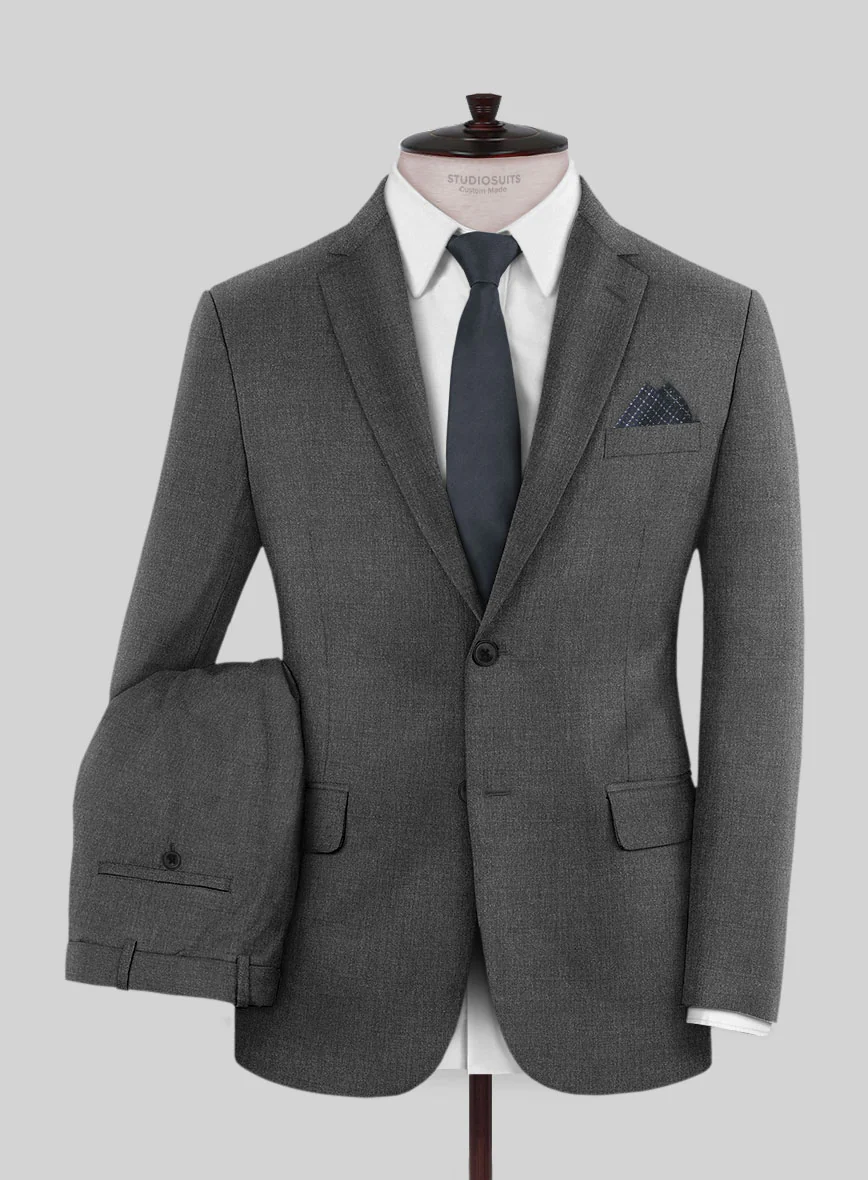 Scabal Londoner Gray Wool Suit