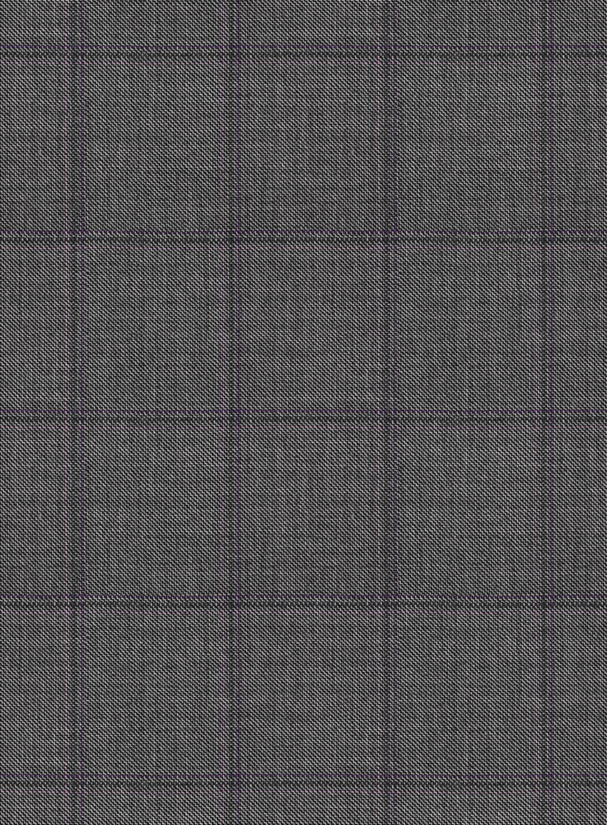 Scabal Londoner Inagi Checks Gray Wool Suit - Image 6