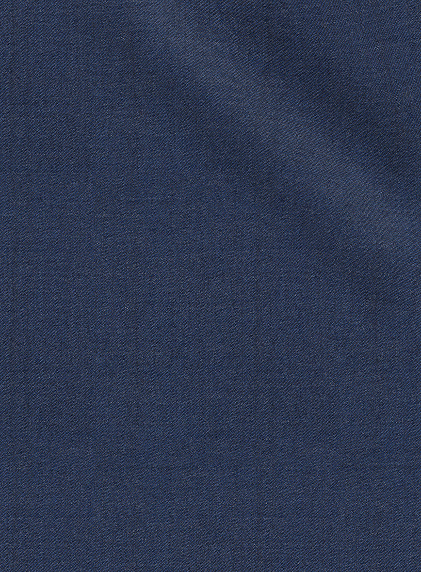 Scabal Londoner Indigo Blue Wool Suit - Image 5