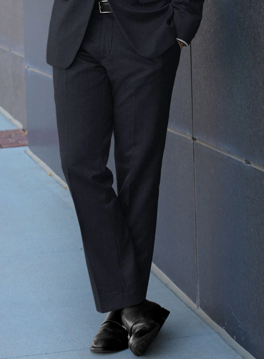 Scabal Londoner Oranti Blue Wool Suit - Image 4