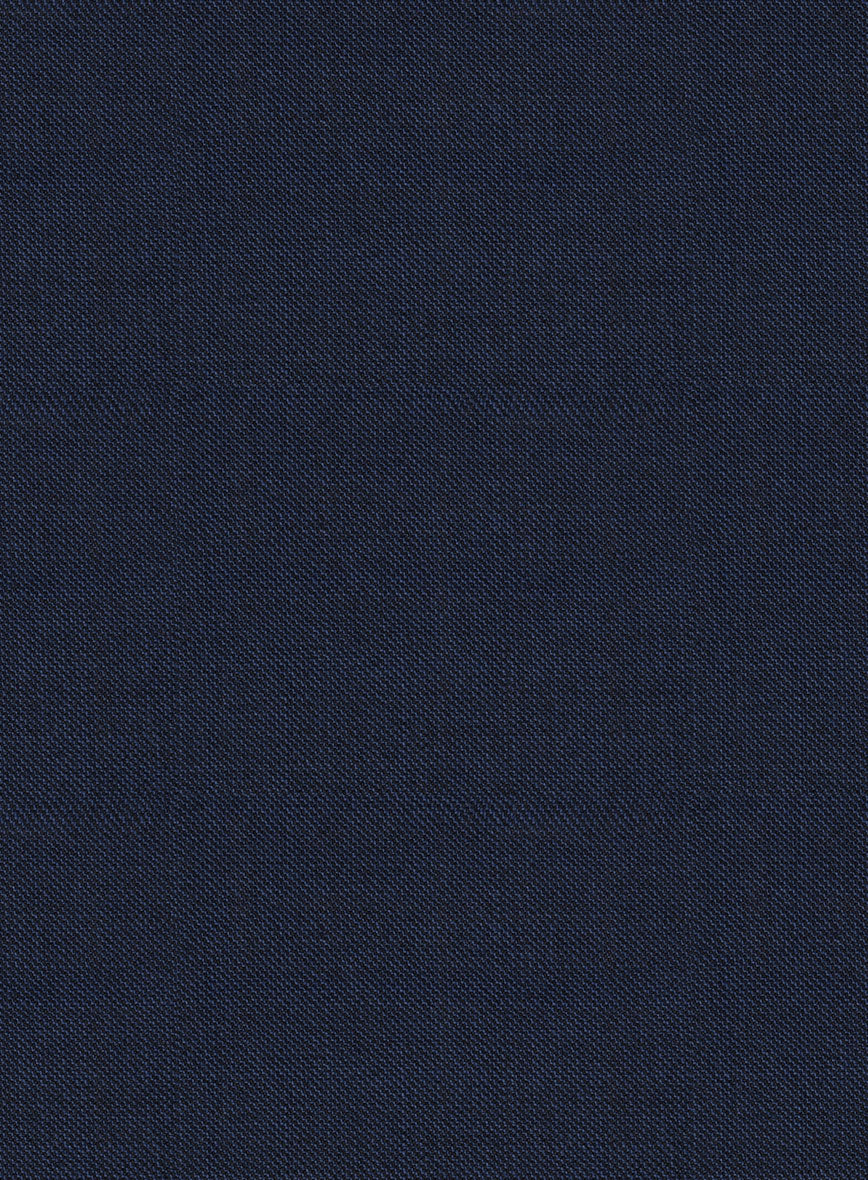 Scabal Londoner Twill Dark Blue Wool Suit - Image 5
