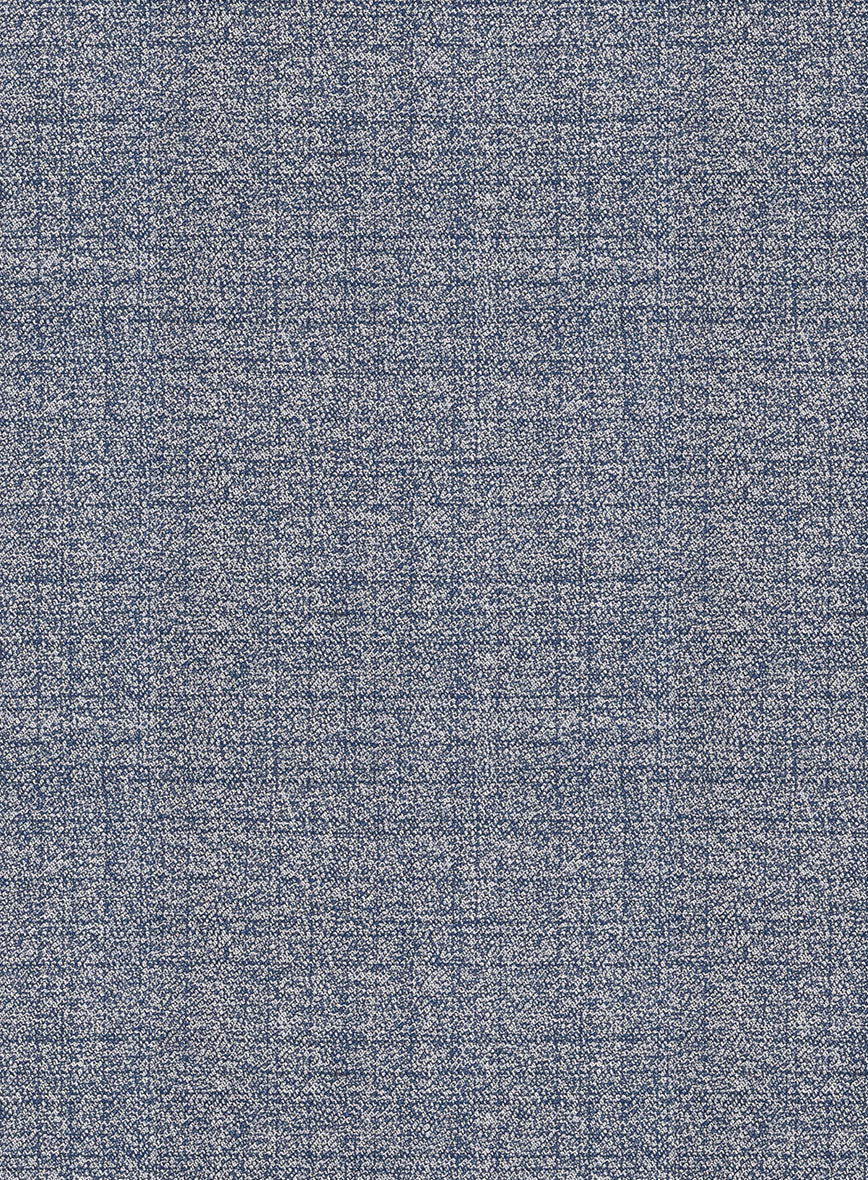 Scabal Misty Blue Wool Suit - Image 6