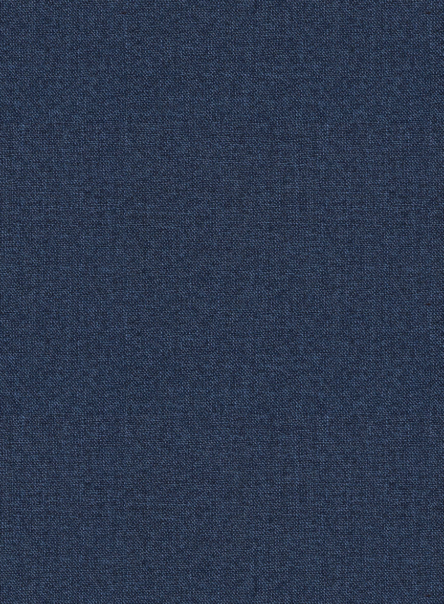 Scabal Nile Blue Wool Suit - Image 6