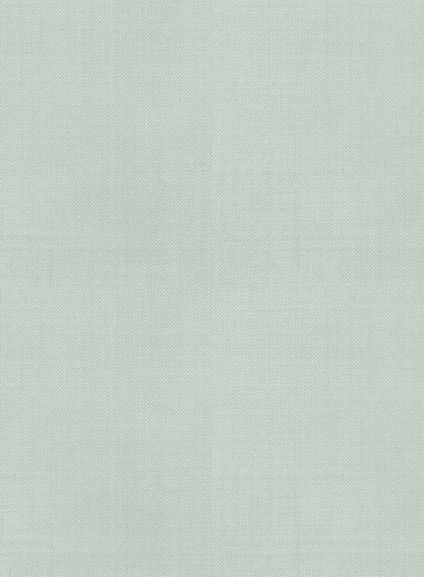 Scabal Pale Green Wool Suit - Image 8